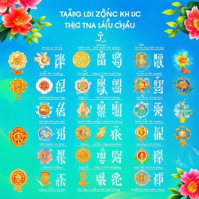 Bảng cung mệnh ngũ hành