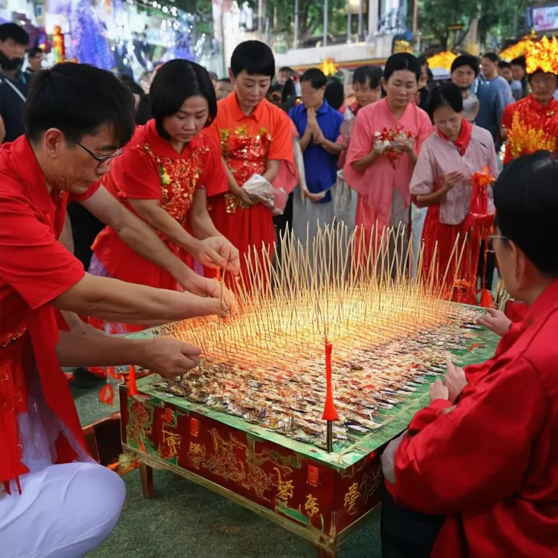 Nghi thức thắp nhang cúng tổ tiên của người Việt vào dịp Tết