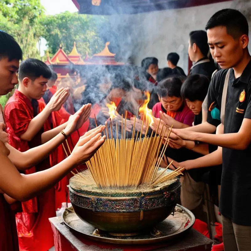 Cầu con tại đền chùa