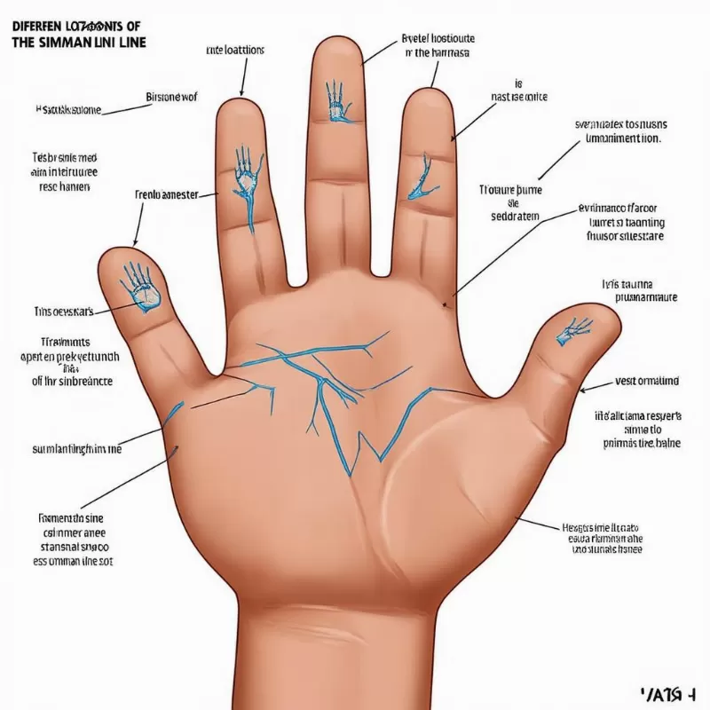 Biểu đồ vị trí chỉ tay 1 đường thẳng