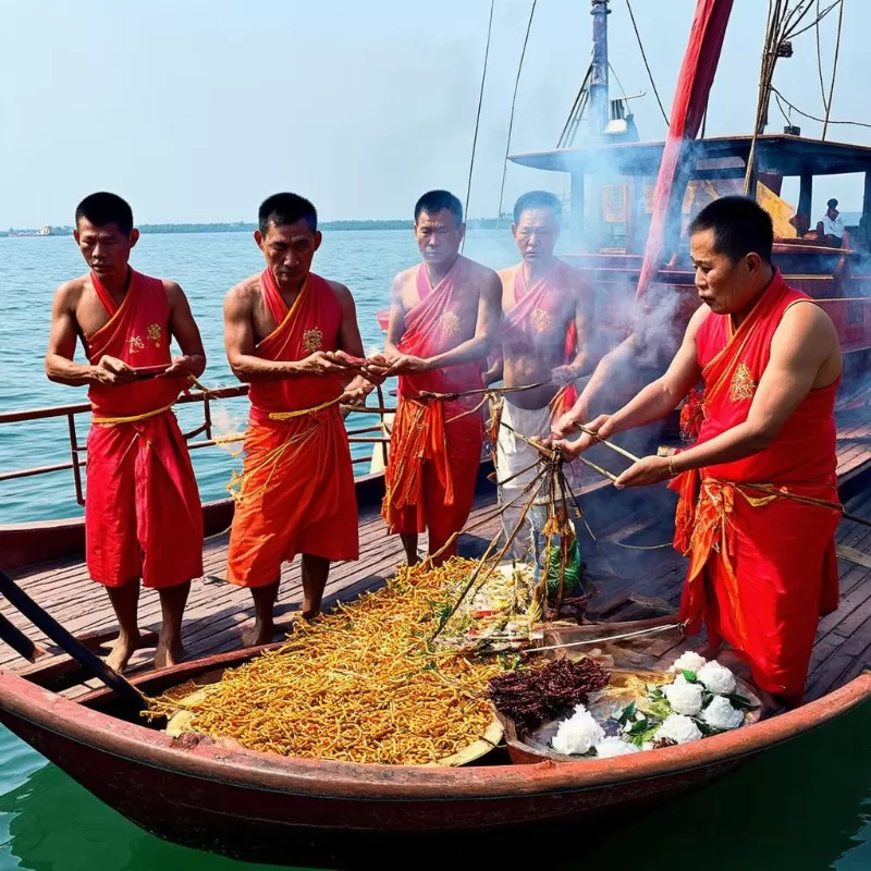 Lễ cúng tàu thuyền 2